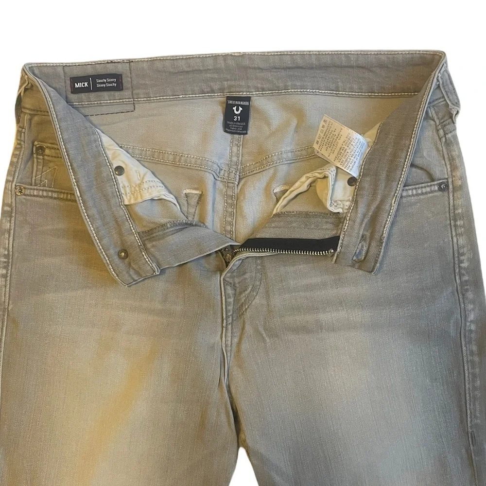 Mick relaxed True Religion skinny jeans